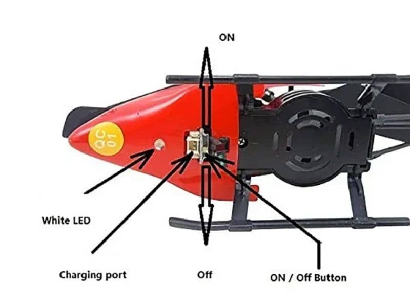 Rechargeable Flying Hand Sensor Control Helicopter 5