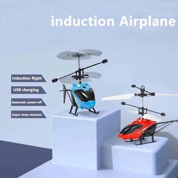 Rechargeable Flying Hand Sensor Control Helicopter 8