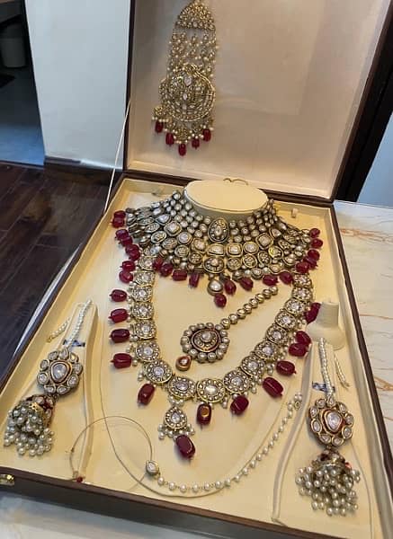 Bridal set/jewellery set/ kundan set/ polki set/ wedding jewellery 1