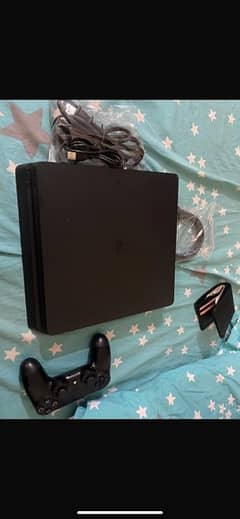 PS4 SLIM 500 GB SEAL PACK WITH ORIGINAL DUAL SHOCK CONTROLLER 0