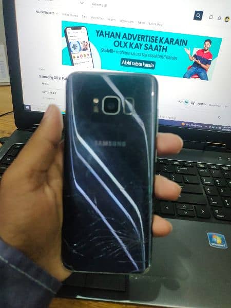 urgent sale Samsung s8  exchange  vivo s1 1