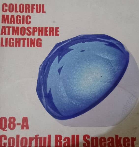 Colorfull Light Ball Speaker 1