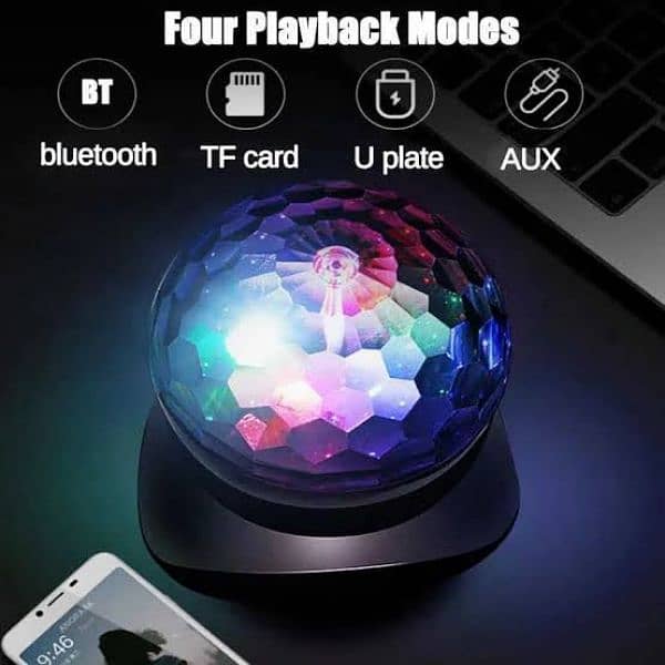 Colorfull Light Ball Speaker 2