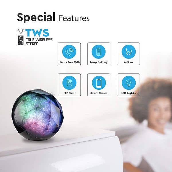 Colorfull Light Ball Speaker 3