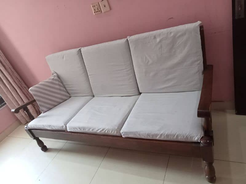 pure wood sofa set 2