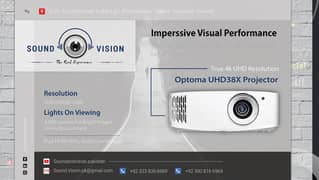 Optoma UHD38X Projector