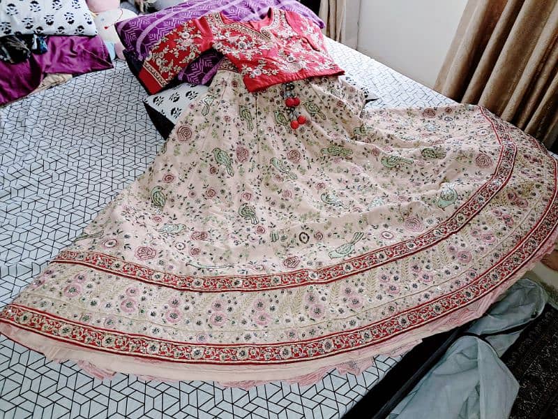 Luxury Bridal Lehenga by Dimple Brand - Imported from Dubai 2