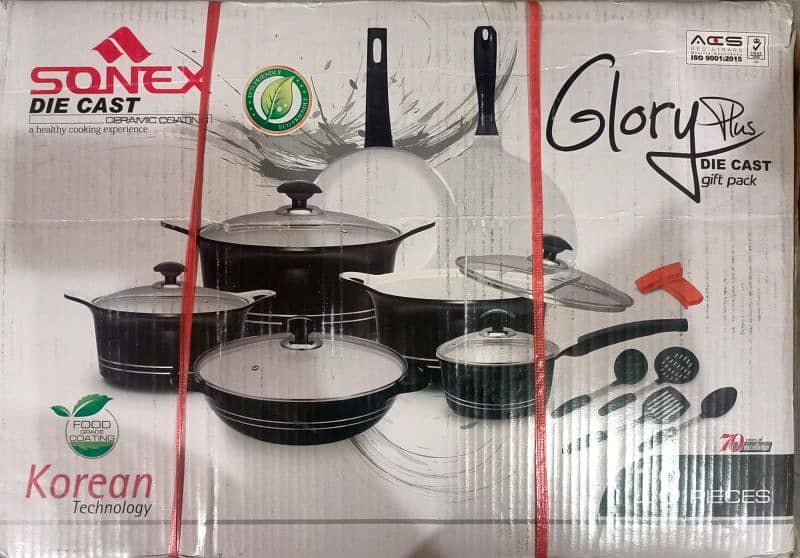 new non stick set 0