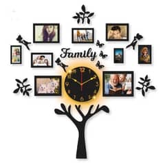 analogue wall clock with light decoration clock (wp 03095666140)dilvry 0