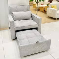 folding Sofa cum bed recliner type