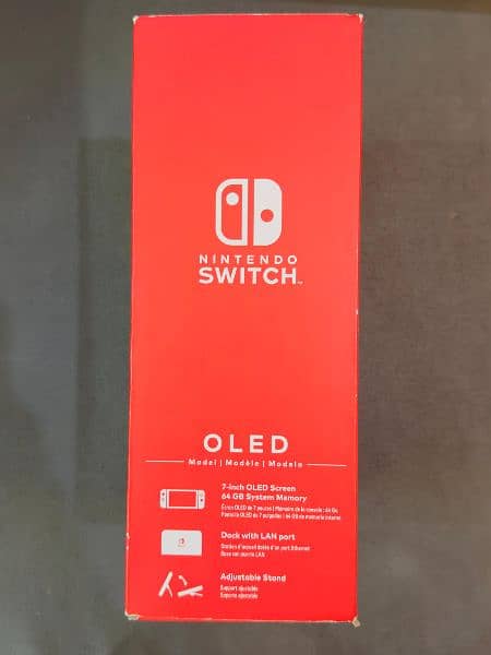 Nintendo Switch OLED (Used for a few months) Excellent condition 10/10 1