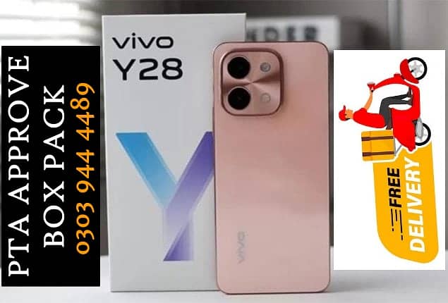 VIVO Y03 BOX PACK OFFICIAL WARRANTY STOCK Y18 Y36 Y27S Y28 V30 V30E 3