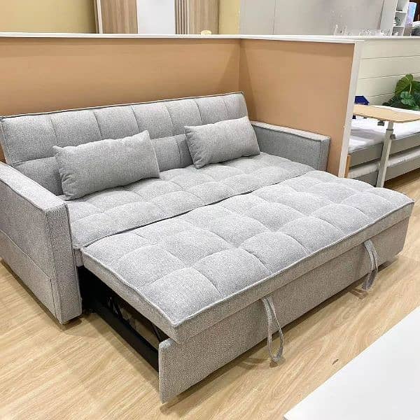 3 Seater Folding Sofa Cum Bed Maqboolinterior. pk 10 year warranty 0