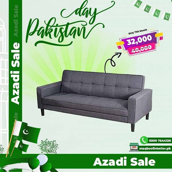 3 Seater Sofa cum bed Modern Design Maqboolinterior. pk 19