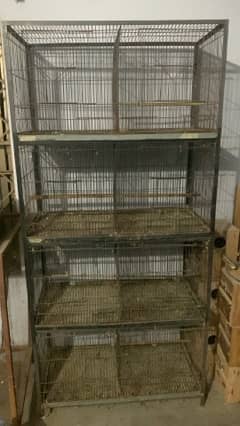 8 Portions cage for sale size 1.5 x 1.5 x 1.5