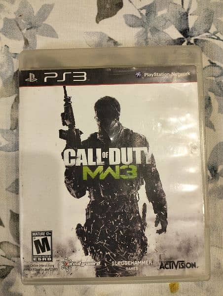 PS3 call of duty ghosts and call of duty modern warfare 3 1