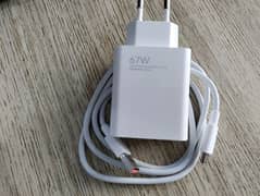 MI 13 T 67w charger with cable 100% original box pulled Guarantee