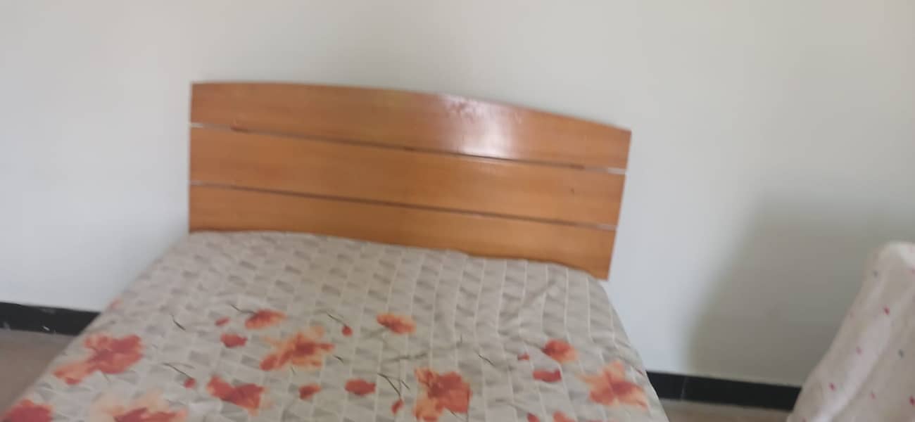 Single Bed with Spring Mattress is available for sale 1