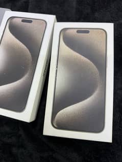 iPhone 15 pro max BRAND NEW PTA 0