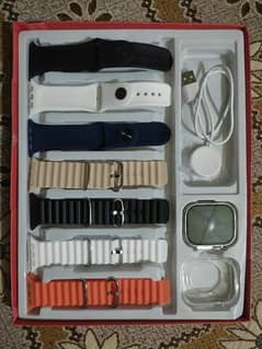 7 straps ultra watch, 7 in 1 watch multi functions