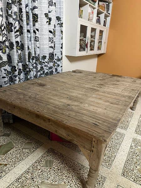 Bed wooden takht 1