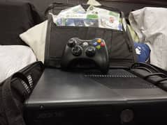 Xbox 360 plus 1 original controller and 4 games free