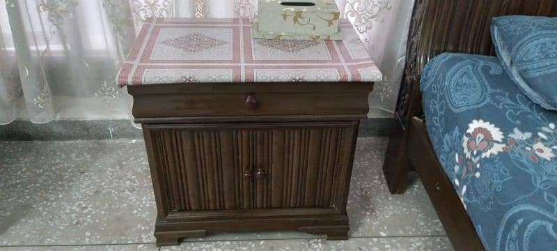 sheesham wood bed set king size 9