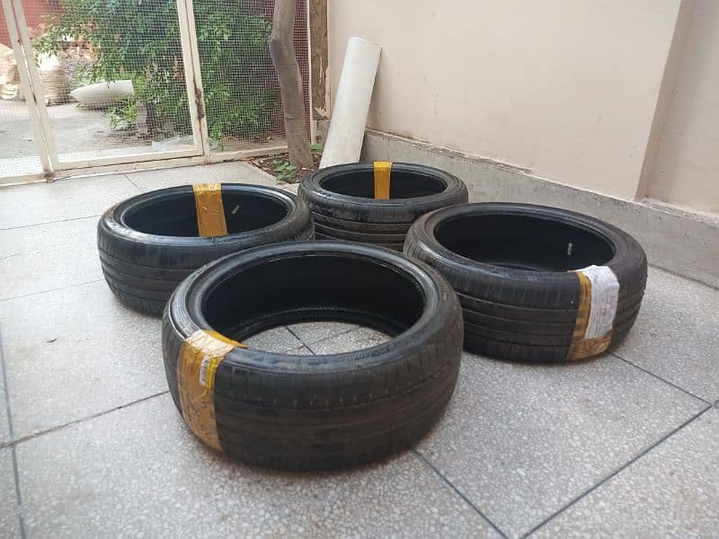 Tracmax low profile tyres 195/40/17 1