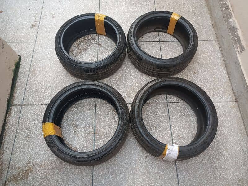 Tracmax low profile tyres 195/40/17 2