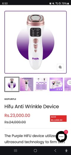 Hifu Anti Wrinkle Device