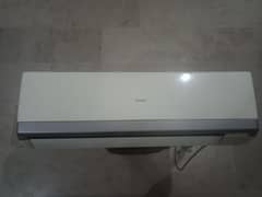 Haier Air Condition 1 ton with Original Remote and Outer