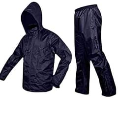 2 pcs parachute rain coat