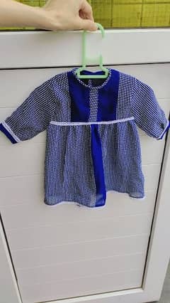 Baby Frocks Double Georgette Hand Stitched 0