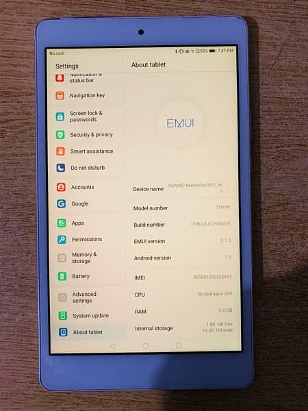 Huawei MediaPad M3 Lite s 8 inch 1