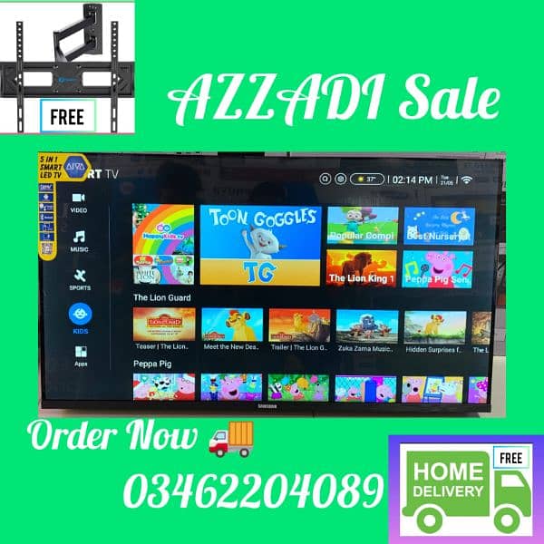 OFFER 65" INCH ANDROID SMART LED TV NEW MODELS AVAILABLE 4