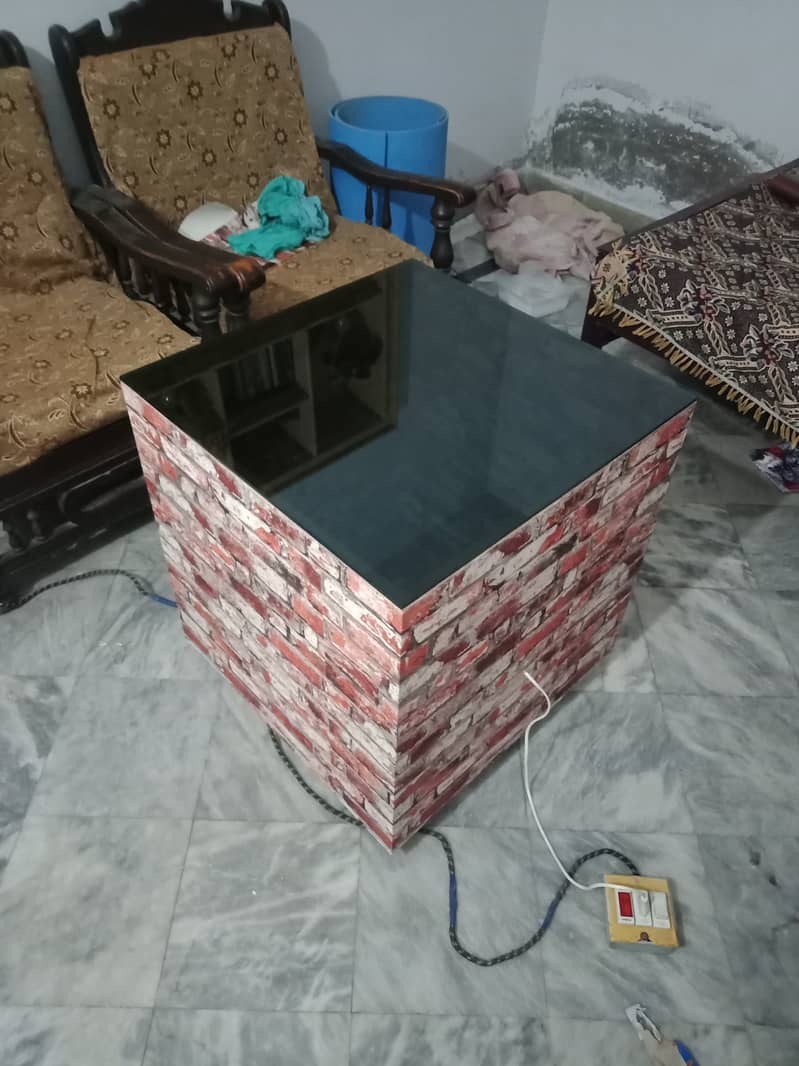 Infinity mirror table for sale 2