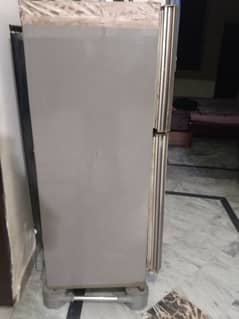 A used refrigerator in a new condition.