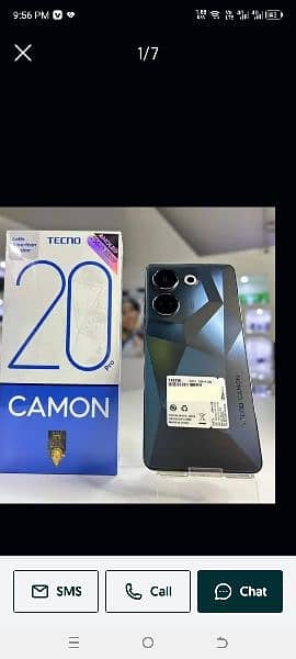 Tecno camon 20 pro 8+8 gb ram 256 gb Spotless fresh box pack 3