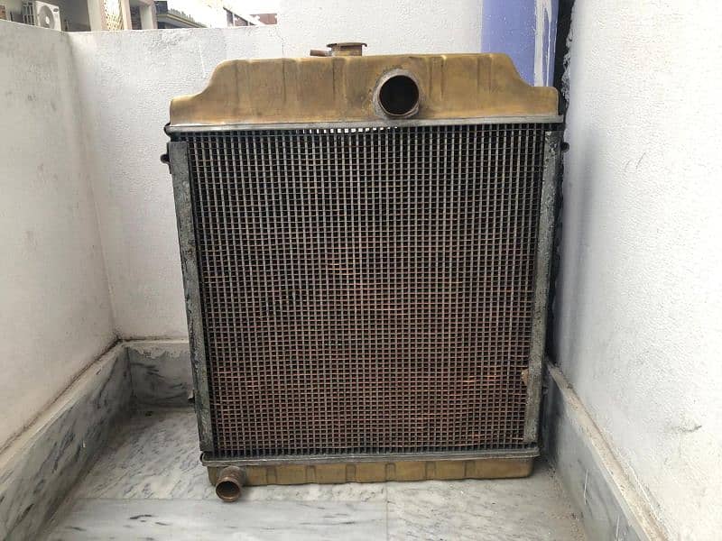 MF 375/385 chopper tractor radiator 4 nali copper radiator 1