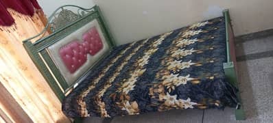 Double Bed with Metress in Good Condition