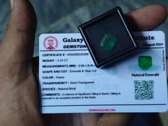 Emerald Real 100%orignal with certificat