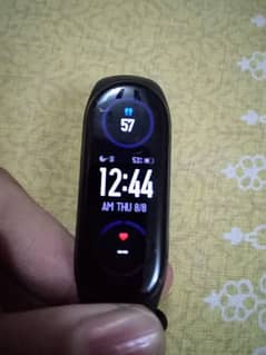 MI band 6 with strap and with charger