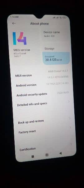 redmi 10 C xiaomi 4+4 64 3