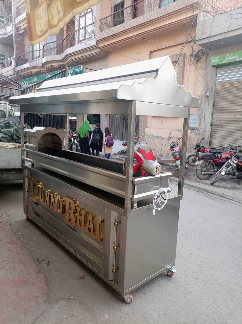 BBQ counter,Shawarma Counter , Hot Plates SS Best Quality 1