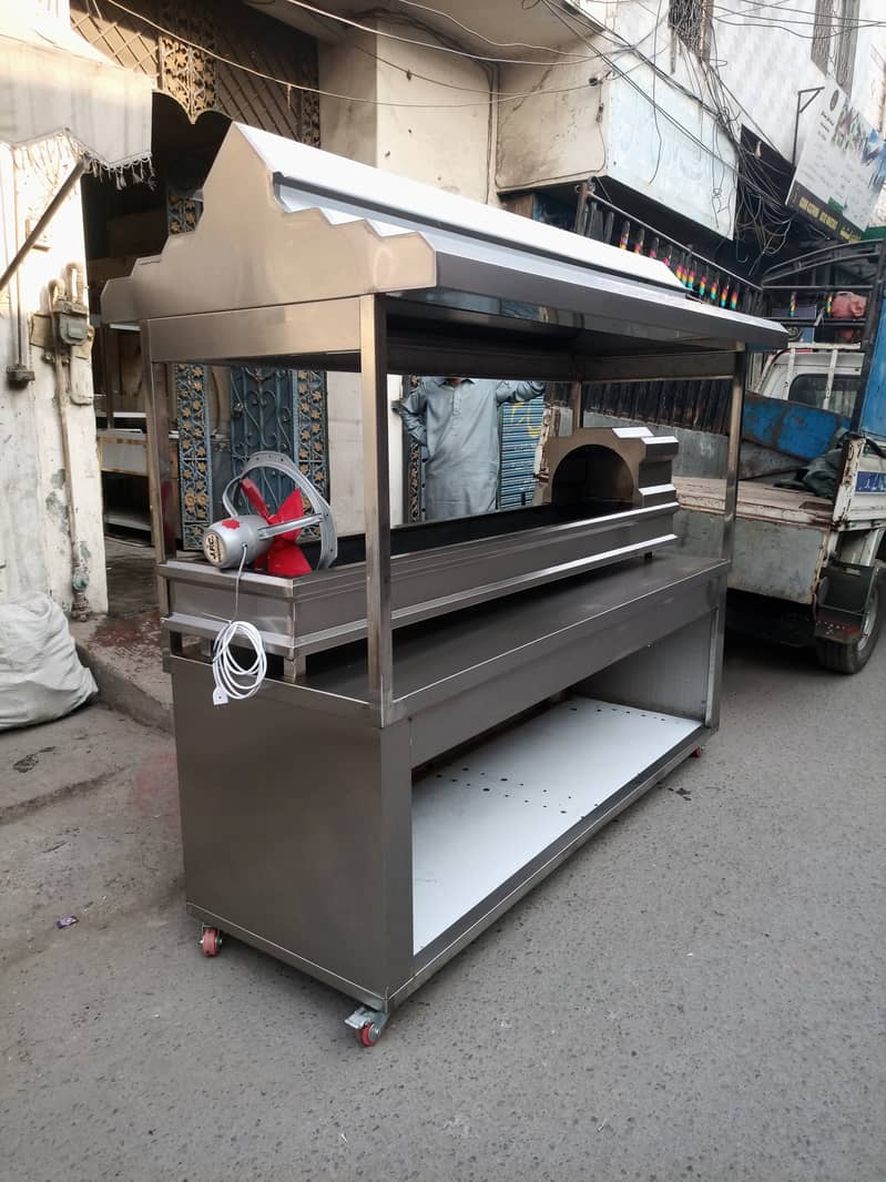 BBQ counter,Shawarma Counter , Hot Plates SS Best Quality 12