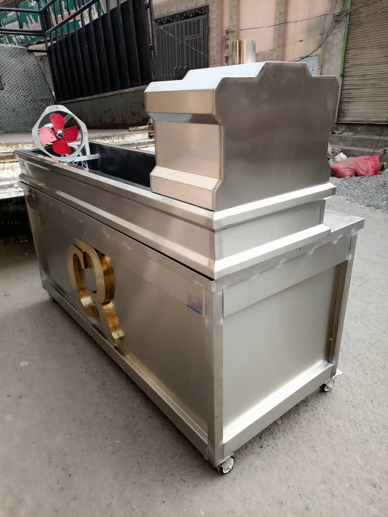 BBQ counter,Shawarma Counter , Hot Plates SS Best Quality 13