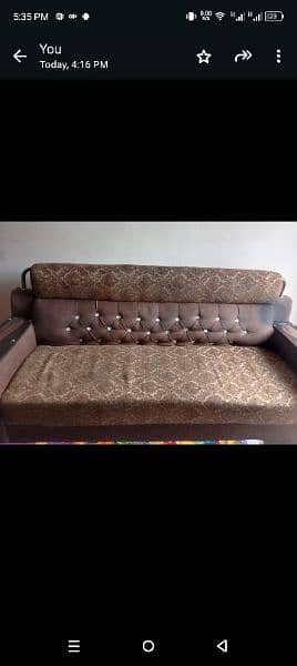 5 sater sofa set for sale 1