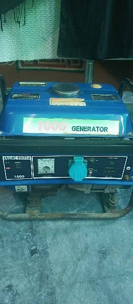 1000w slightly home used Generator 4 sale 1