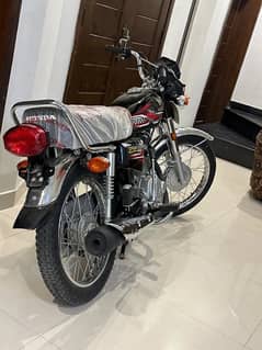 honda 125 2024 black color