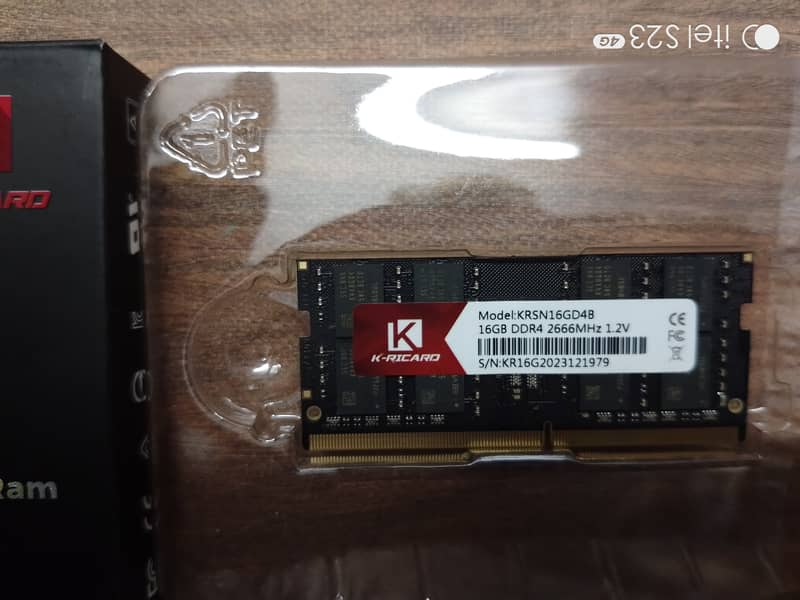 16GB DDR4 Branded Ram Un-used Dabba pack 0